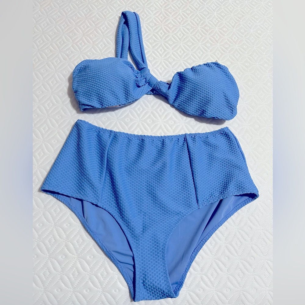 NWT Aerie Blue Two-Piece Swimsuit